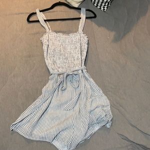 Abercrombie Gingham Romper